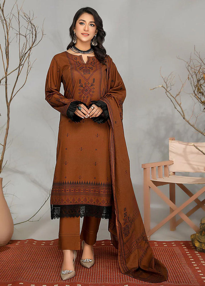 Safwa Printed Lawn Suits Unstitched 3 Piece SW23SP SSP-09 - Summer Collection