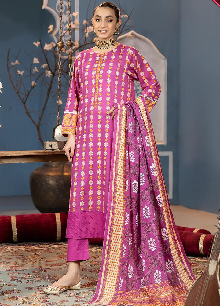 Safwa Printed Lawn Suits Unstitched 3 Piece SW23SP SSP-20 - Summer Collection