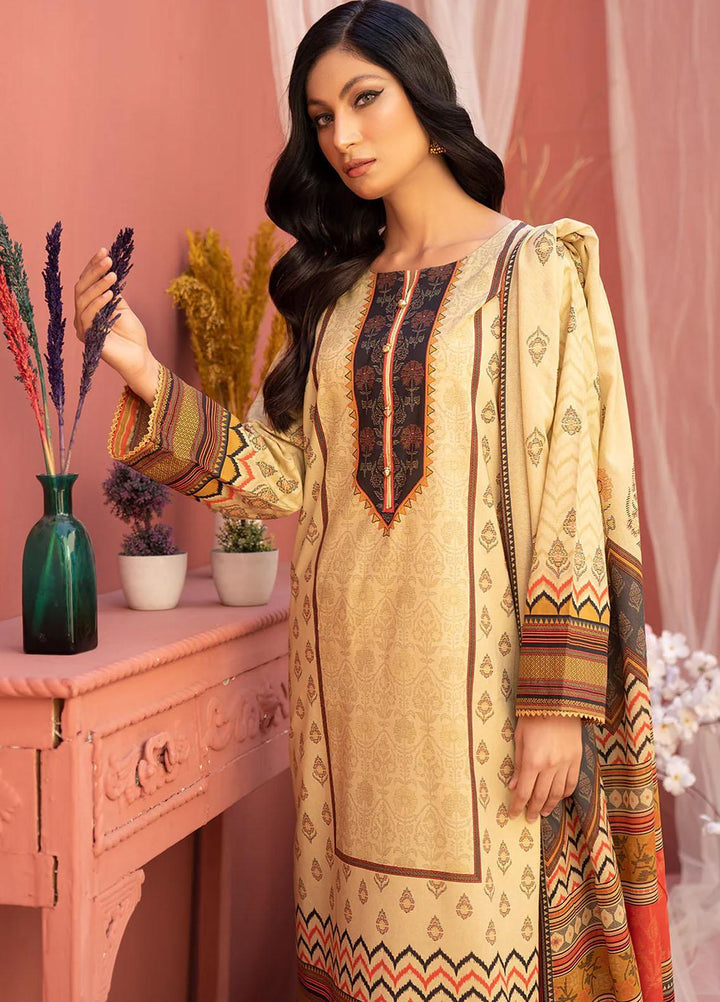 Safwa Printed Lawn Suits Unstitched 3 Piece SW23SP SSP-21 - Summer Collection