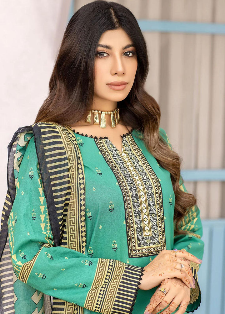 Safwa Printed Lawn Suits Unstitched 3 Piece SW23SP-V4 SSP-31 - Summer Collection