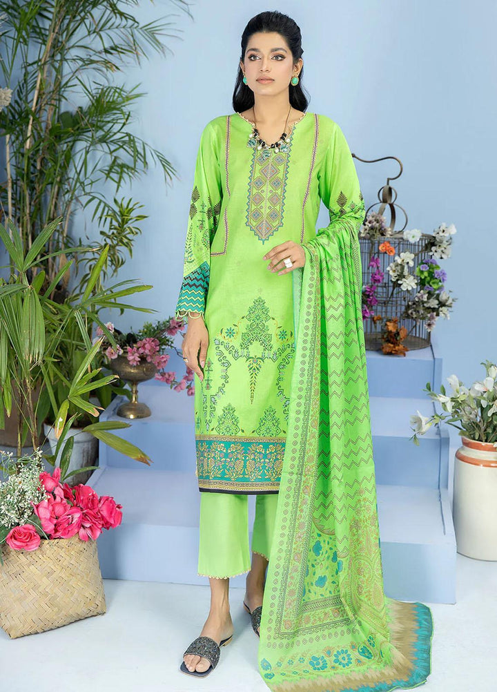 Safwa Printed Lawn Suits Unstitched 3 Piece SW23SP-V5 SSP-41 - Summer Collection