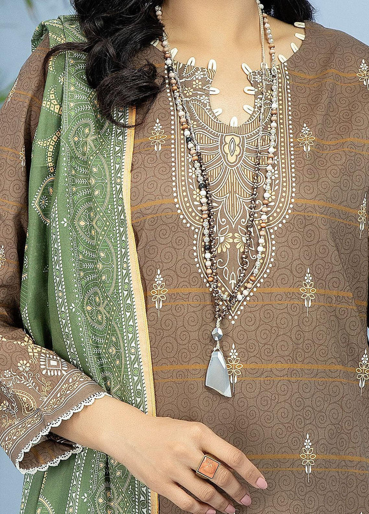 Safwa Printed Lawn Suits Unstitched 3 Piece SW23SP-V5 SSP-44 - Summer Collection