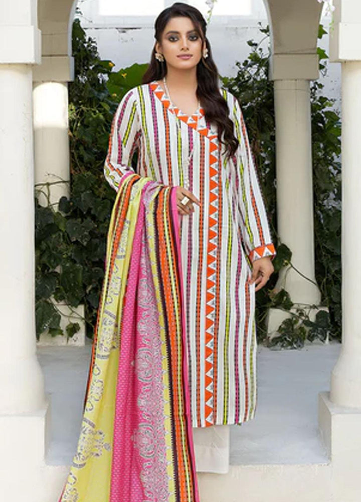 Safwa Printed Viscose Suits Unstitched 3 Piece SW23TD TSC-08 - Winter Collection
