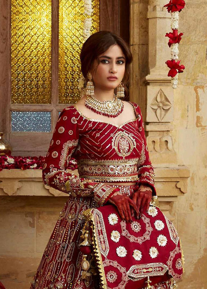 Sagar Kinaray By MNR Embroidered  Suits Unstitched 3 Piece MNR23SK ZWU23-20 MUKHI - Wedding Collection