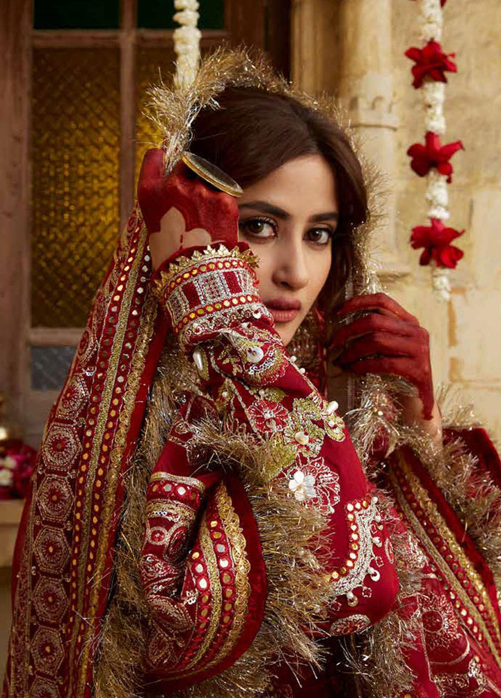 Sagar Kinaray By MNR Embroidered  Suits Unstitched 3 Piece MNR23SK ZWU23-20 MUKHI - Wedding Collection