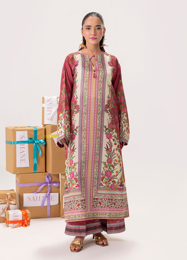 Sahane Pret Printed Poly Lawn 2 Piece Suit ME26008 OOTD