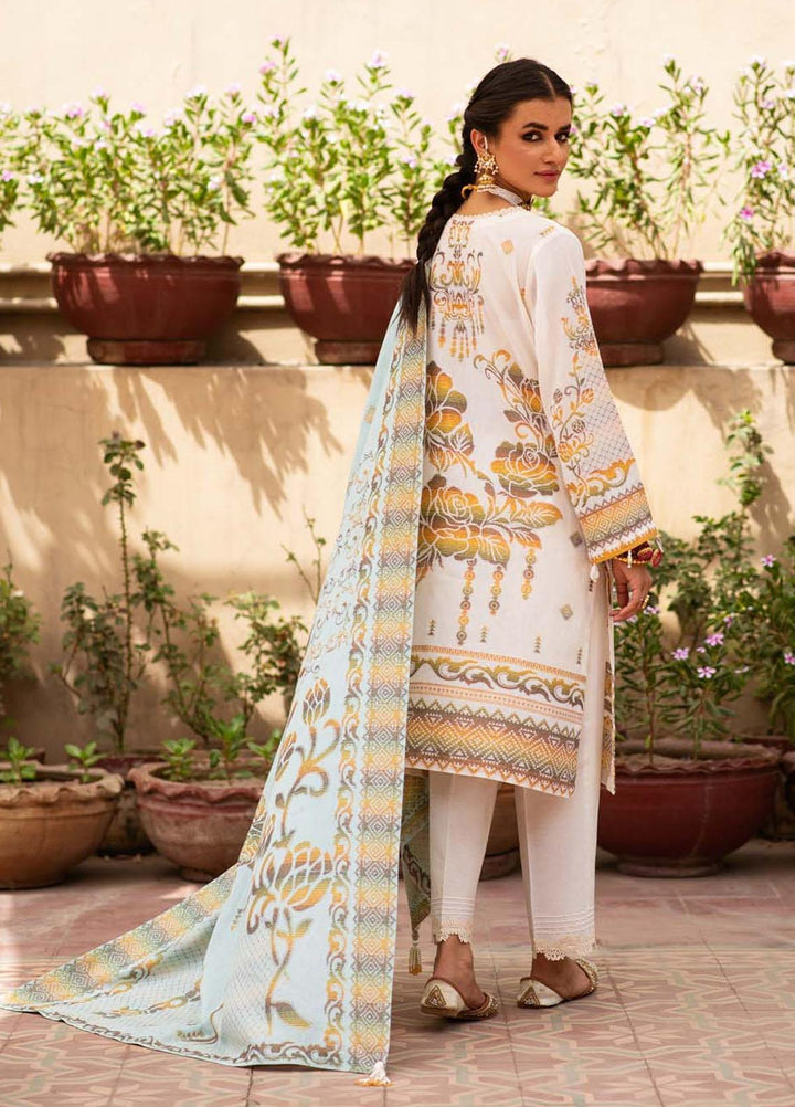 Sahar Jacquard Cotton Suits Unstitched 3 Piece SAENJC Gul 0 Gulzar - Summer Collection