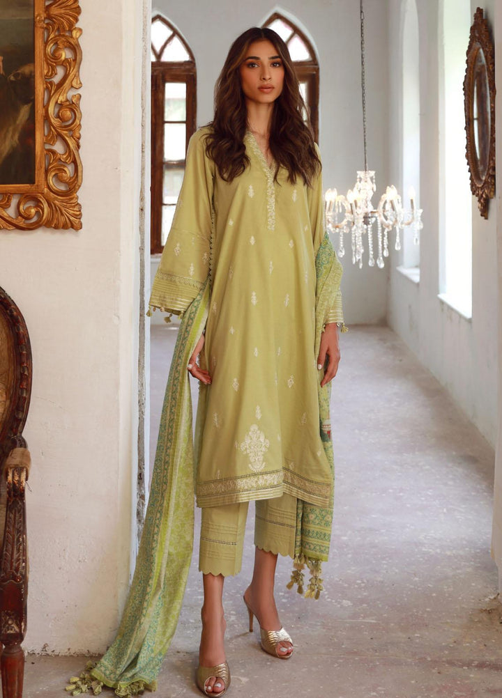 Sahar Embroidered Lawn Suits Unstitched 3 Piece SHR23EE SSL-V3-23-27 - Eid Collection