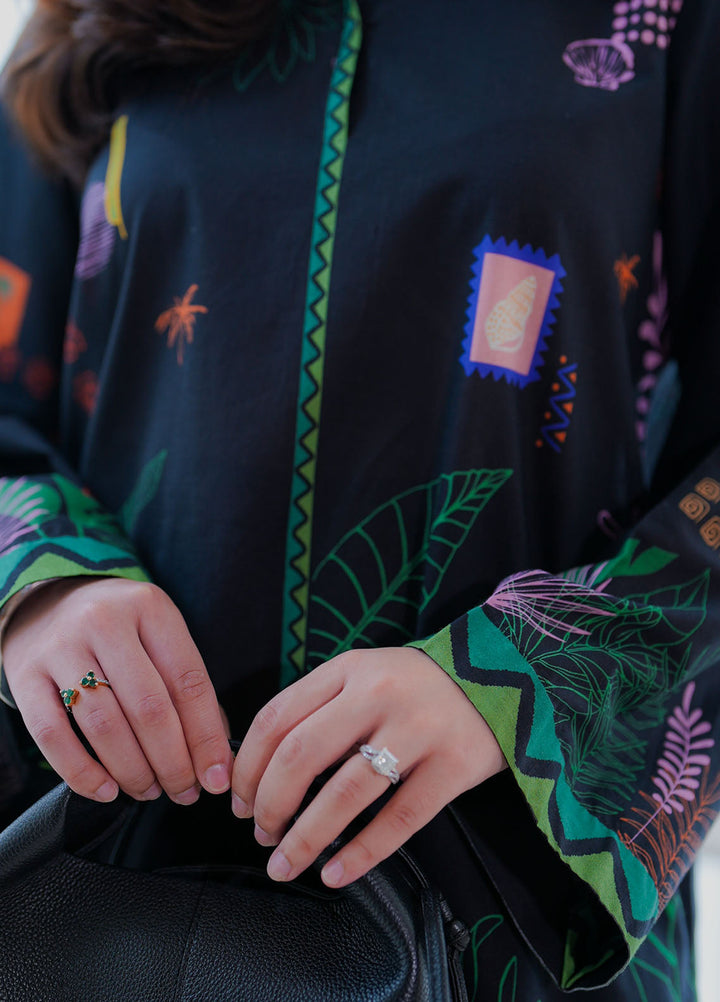 Sahar Pret Printed Lawn 2 Piece Suit SSCP-MJ-V3-02 Tropical Noir