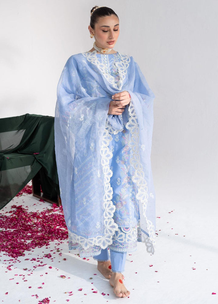Saheliyaan by Gisele Embroidered Lawn Suits Unstitched 3 Piece GL23S Ariz - Luxury Collection