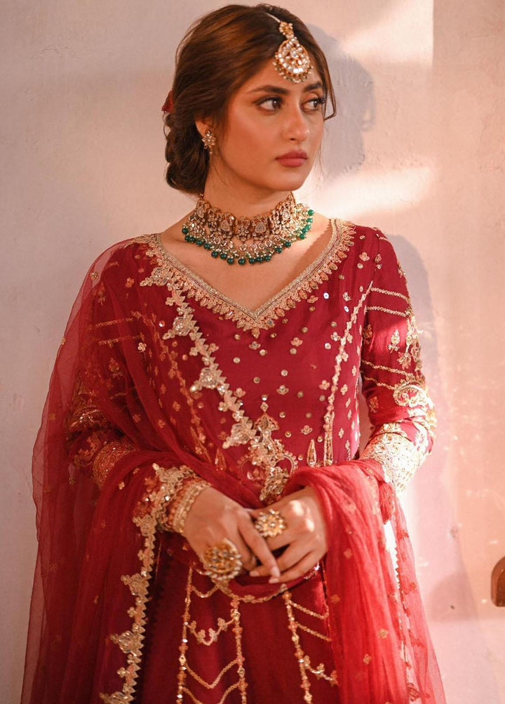 Sahiba By Qalamkar Embroidered  Suits Unstitched 4 Piece QLM23SB Ayla - Luxury Collection