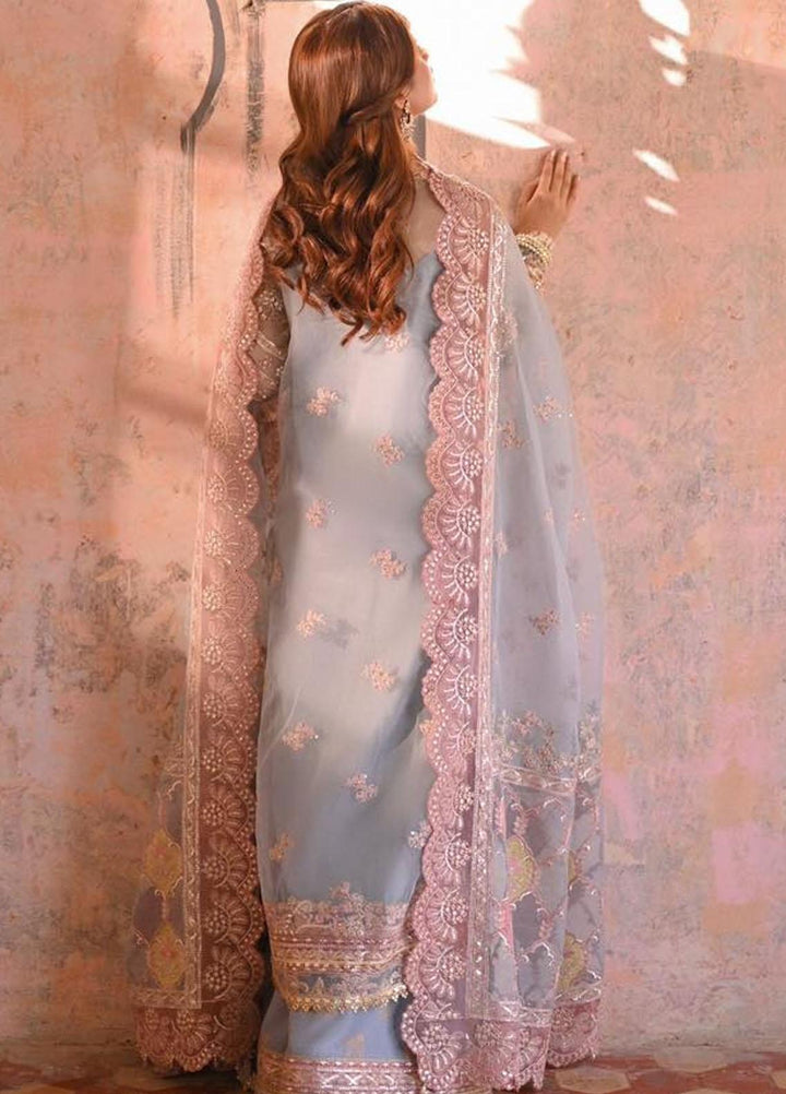 Sahiba By Qalamkar Embroidered  Suits Unstitched 4 Piece QLM23SB Nilofer - Luxury Collection