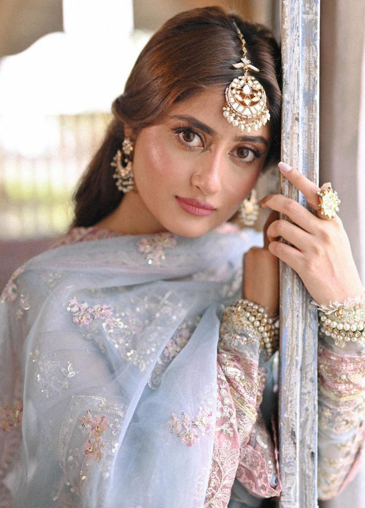 Sahiba By Qalamkar Embroidered  Suits Unstitched 4 Piece QLM23SB Nilofer - Luxury Collection