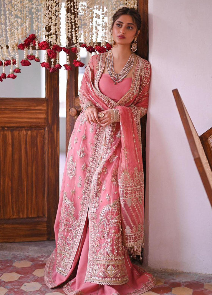 Sahiba By Qalamkar Embroidered  Suits Unstitched 4 Piece QLM23SB Mahra - Luxury Collection