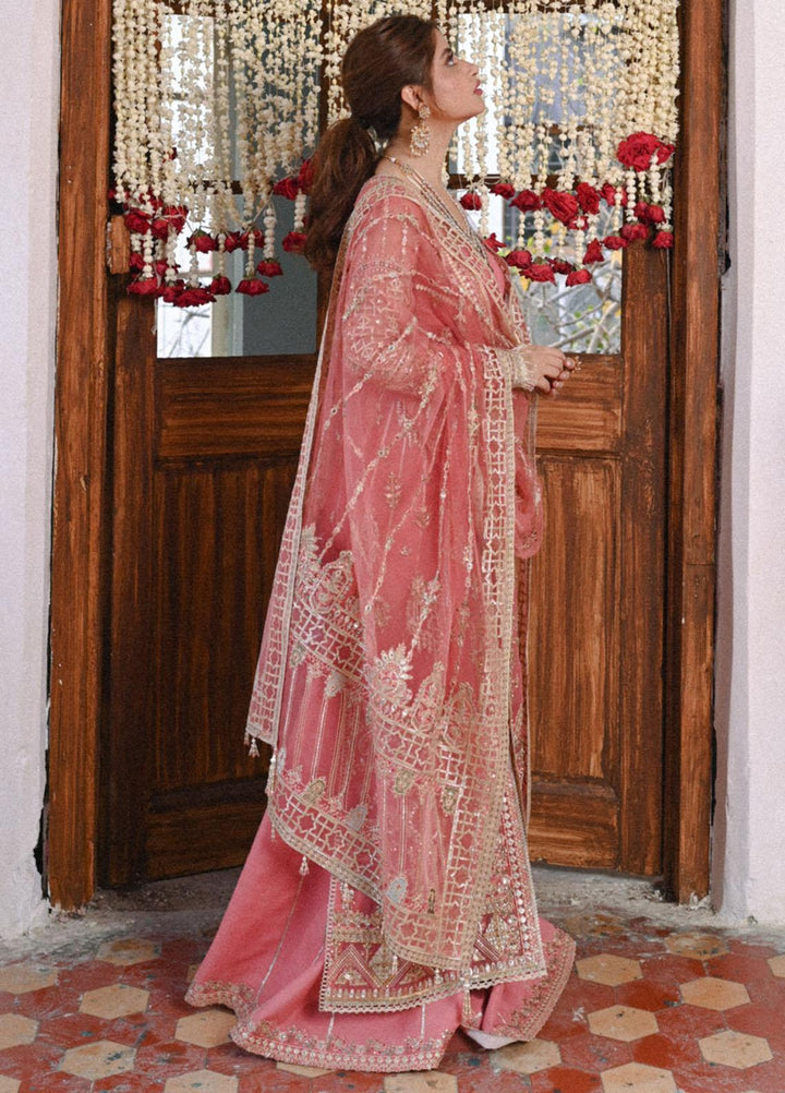 Sahiba By Qalamkar Embroidered  Suits Unstitched 4 Piece QLM23SB Mahra - Luxury Collection