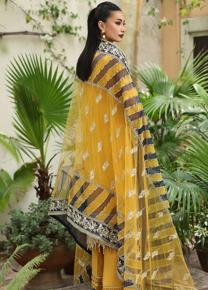 Saiyara by Imrozia Premium Pret Embroidered Net 3 Piece Suit I-230 Zareha