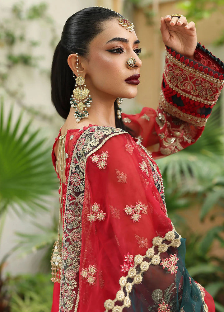 Saiyara by Imrozia Premium Pret Embroidered Organza 3 Piece Suit I-231 Sarosh