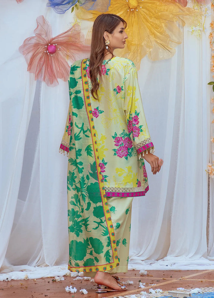 Salitex Printed Lawn Suits Unstitched 3 Piece SUNS24ASI005UT - Summer Collection