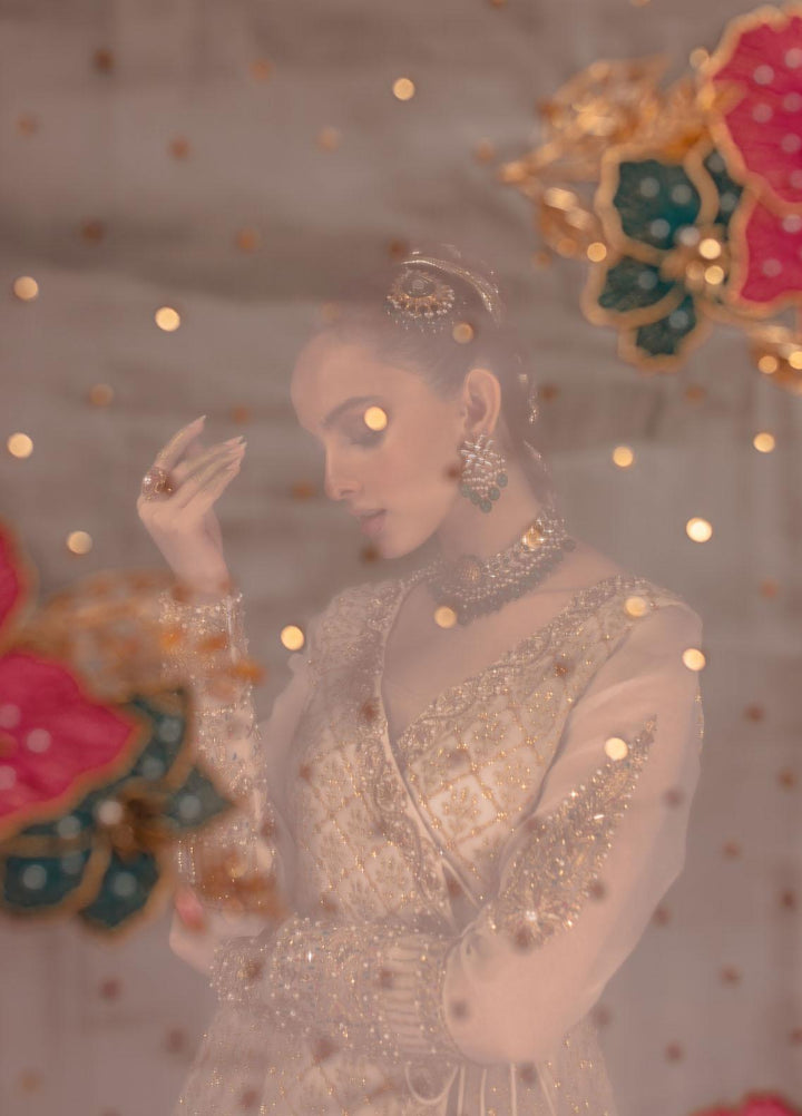 Maria Osama Khan Luxury Pret  Chiffon 3 Piece Dress MOK23SSF FALSAFA