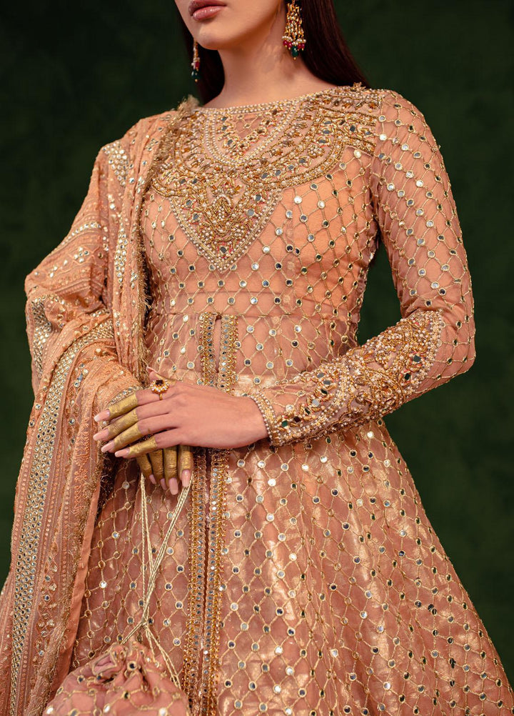 Maria Osama Khan Luxury Pret  Organza 3 Piece Dress MOK23SSF Vasl