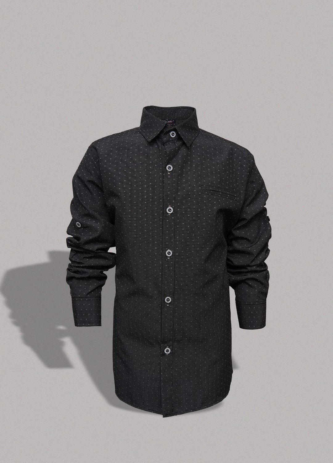 Sanaulla Exclusive Range   Shirts for Boys -  342769 Dark Grey