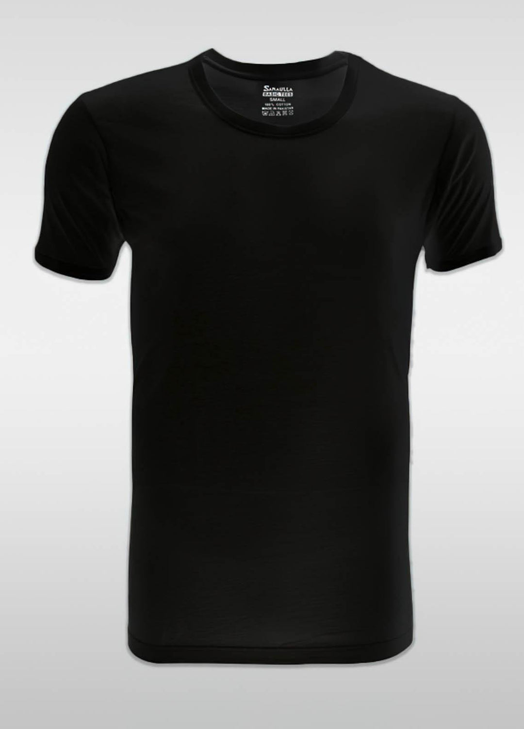 Sanaulla Exclusive Range Cotton Casual Vest for Men - SU21V 6107 Black
