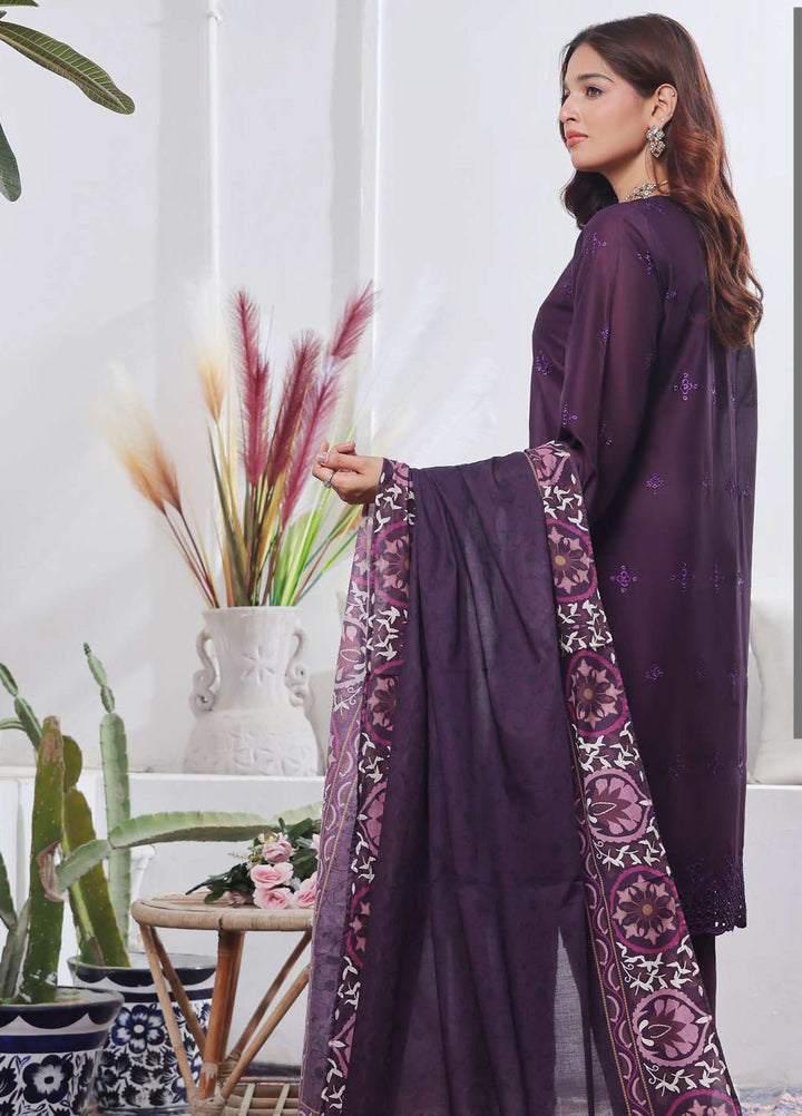 Saphron Pret Chikankari Lawn 3 Piece Suit SPH25CE D-08