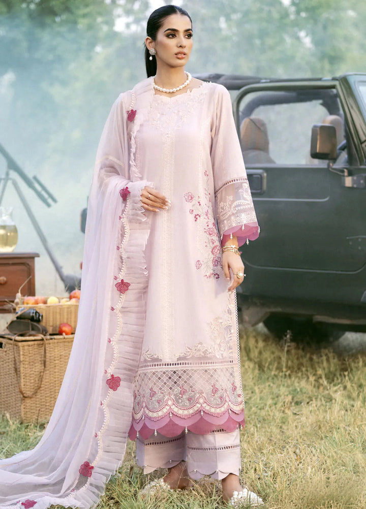 Sardinia Embroidered Lawn Suit Unstitched 3 Piece SRD24E 401 Amelia - Summer Collection