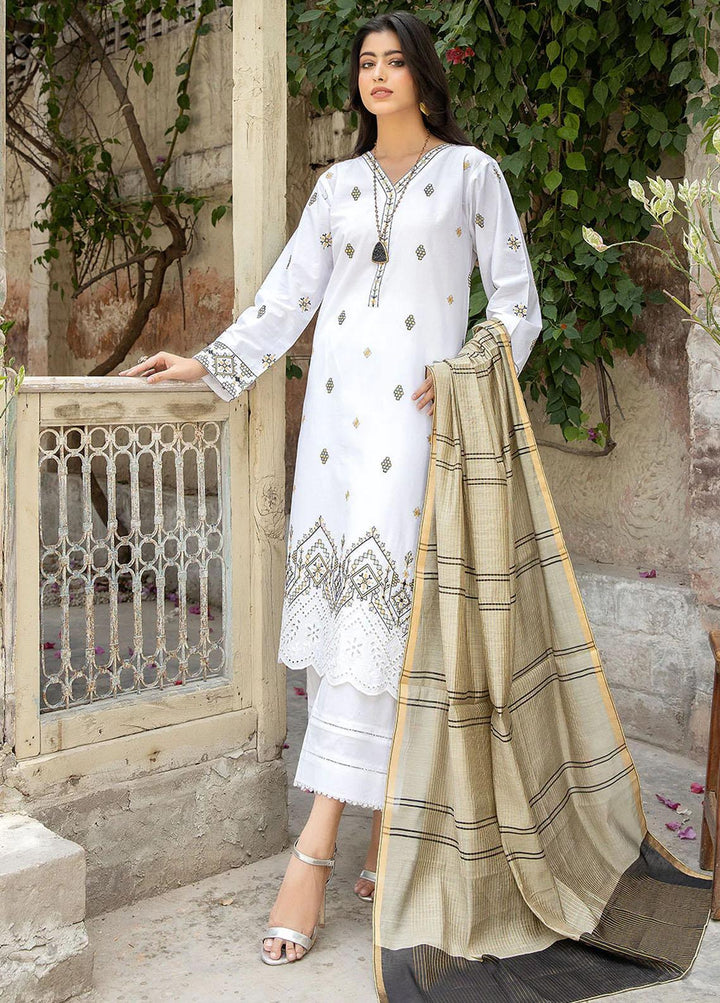 Scenic By Safwa Embroidered Lawn Suits Unstitched 3 Piece SW23S SSC-03 - Summer Collection