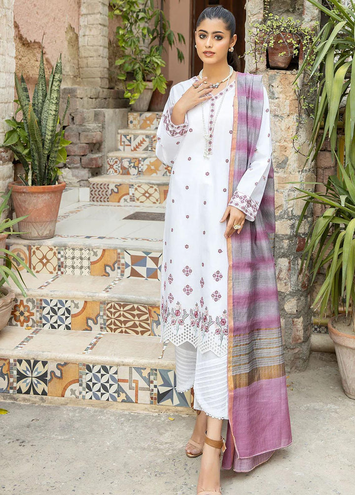 Scenic By Safwa Embroidered Lawn Suits Unstitched 3 Piece SW23S SSC-06 - Summer Collection
