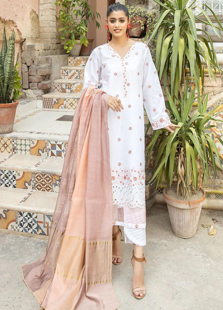 Scenic By Safwa Embroidered Lawn Suits Unstitched 3 Piece SW23S SSC-10 - Summer Collection
