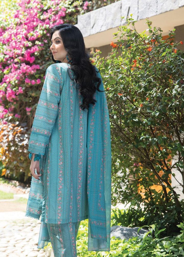Sehr By Saphron Embroidered Lawn Suits Unstitched 3 Piece SPH23S D-2 - Summer Collection