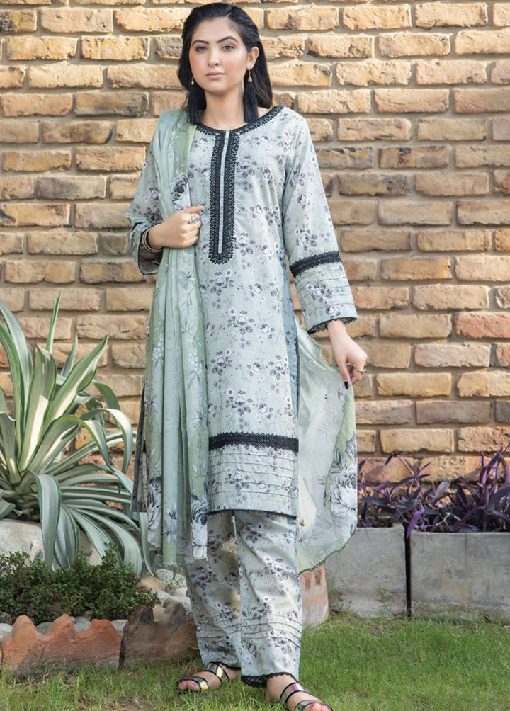 Sehr By Saphron Embroidered Lawn Suits Unstitched 3 Piece SPH23S D-8 - Summer Collection
