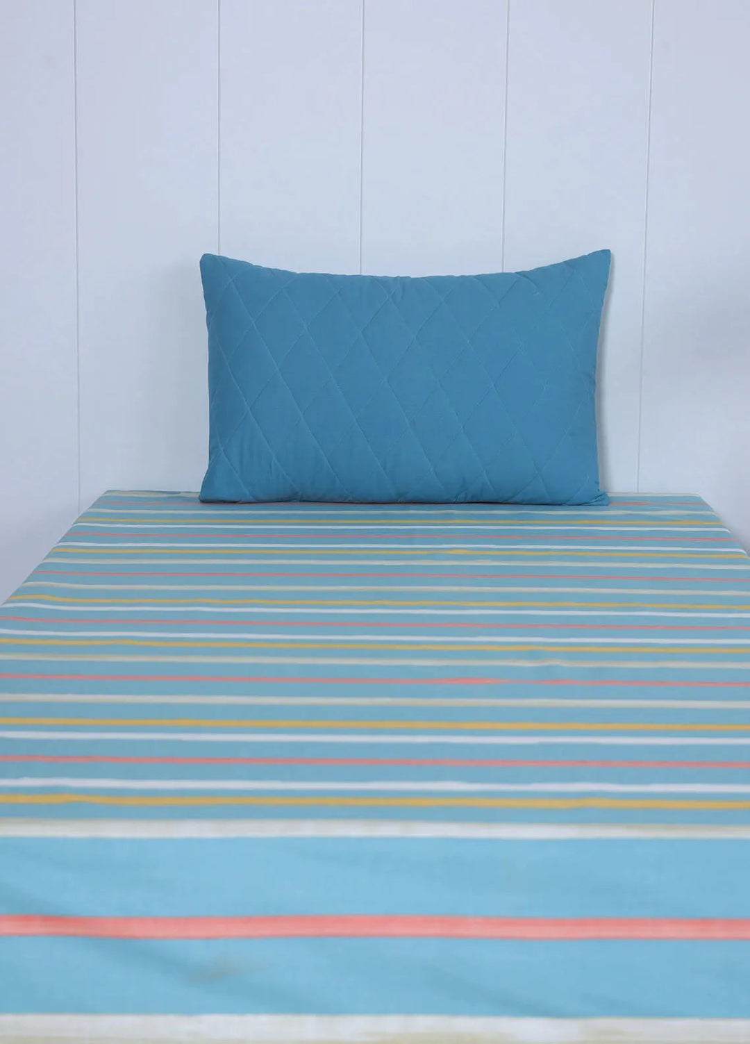 SEJ Cotton Kids Bed Sheets Bluesplash - Bed Sheets Collections 2025