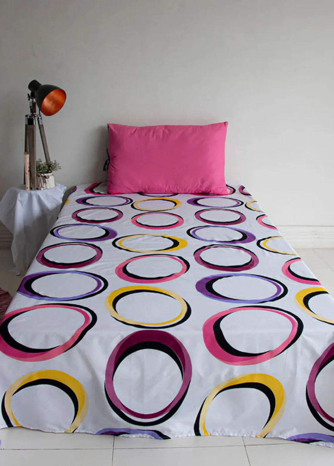 SEJ Cotton Kids Bed Sheets Circles - Bed Sheets Collections 2025