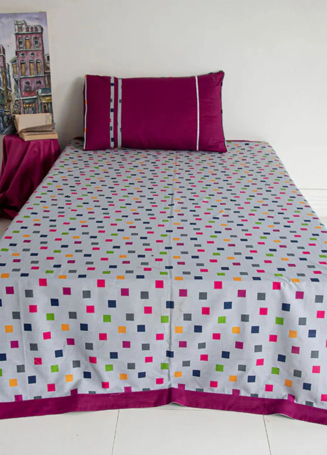 SEJ Cotton Kids Bed Sheets Jelly Beans - Bed Sheets Collections 2025