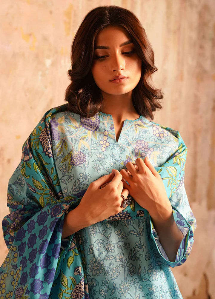 Selene by Sahar Printed Lawn Suits Unstitched 3 Piece Cl-V2-S25-01 - Summer Collection