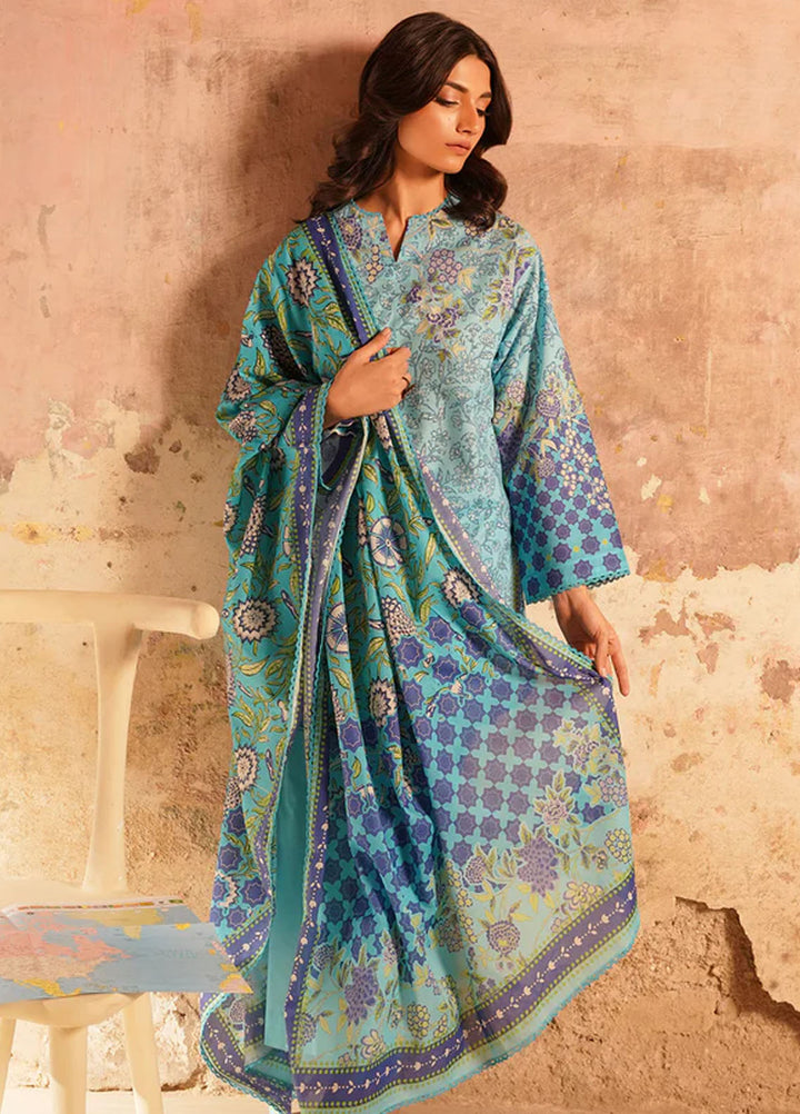 Selene by Sahar Printed Lawn Suits Unstitched 3 Piece Cl-V2-S25-01 - Summer Collection