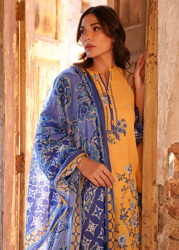 Selene by Sahar Printed Lawn Suits Unstitched 3 Piece Cl-V2-S25-05 - Summer Collection