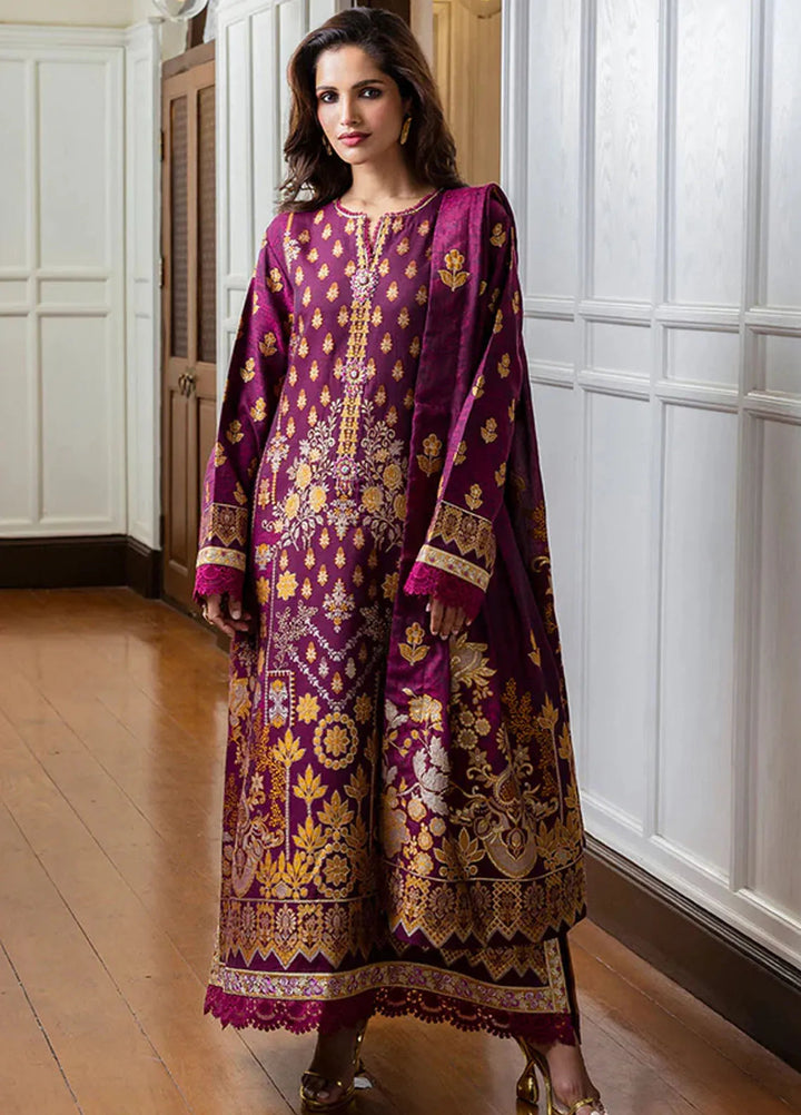 Seraph by Mushq Embroidered Lawn Suit Unstitched 3 Piece MQ25S HML-2504 Eleanor - Summer Collection