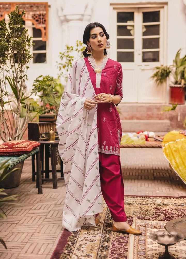 Seroli Luxury Pret  Lawn 2 Piece Suit ZEBA