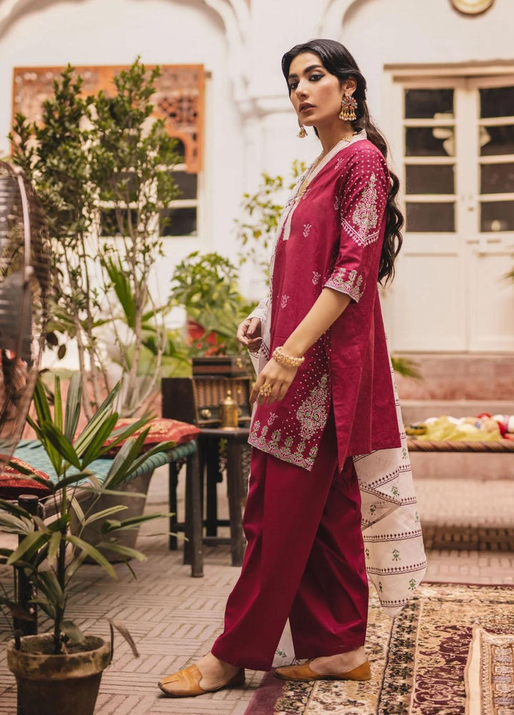 Seroli Luxury Pret  Lawn 2 Piece Suit ZEBA