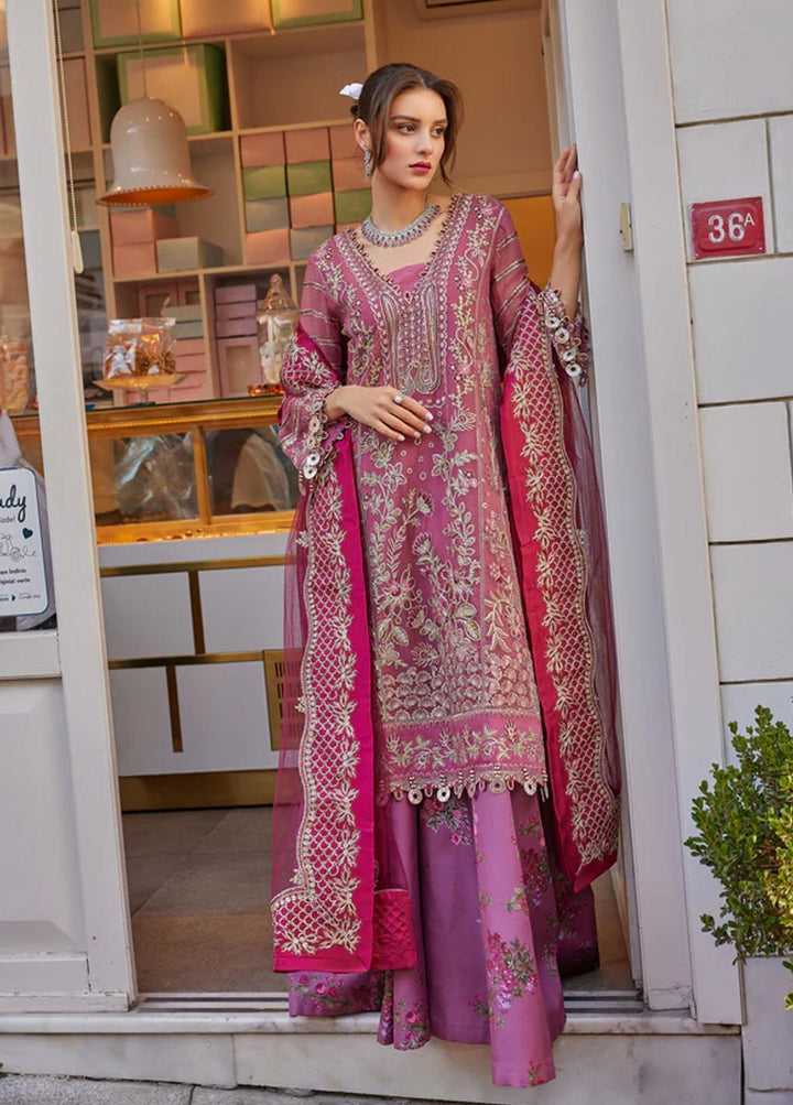 Shagun Imroz By Gisele Embroidered Chiffon Suits Unstitched 3 Piece GL22SI Mehtab - Wedding Collection