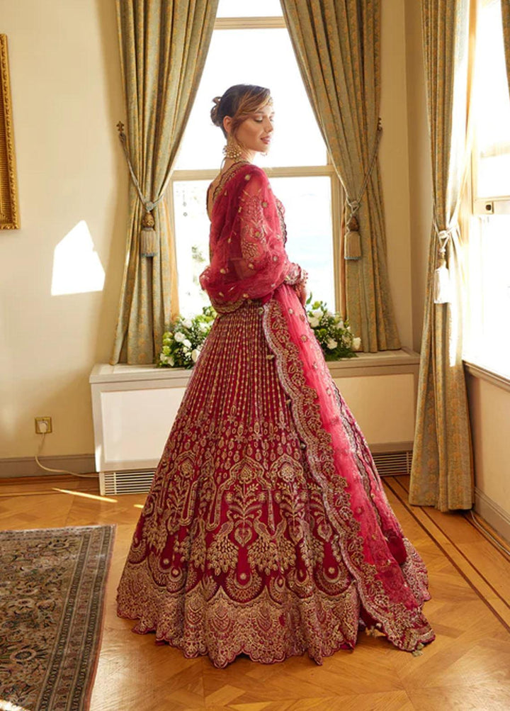 Shagun Imroz By Gisele Embroidered Net Suits Unstitched 3 Piece GL22SI Tabeer - Wedding Collection