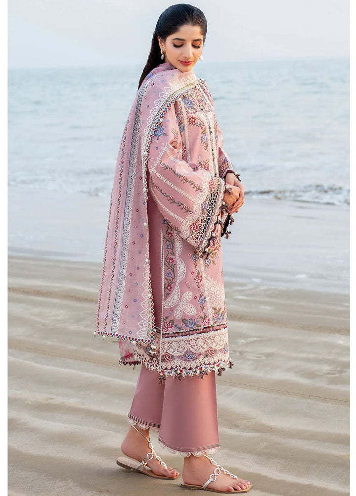 Shahkaar by Jazmin Embroidered Lawn Suits Unstitched 3 Piece JZ25SK SL25-D2 - Summer Collection