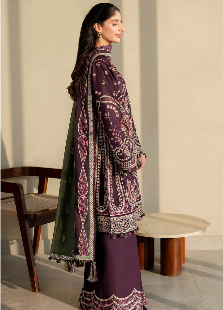 Shahkaar by Jazmin Embroidered Lawn Suits Unstitched 3 Piece JZ25SK SL25-D6 - Summer Collection
