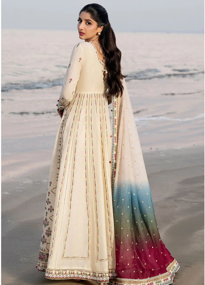 Shahkaar by Jazmin Embroidered Lawn Suits Unstitched 3 Piece JZ25SK SL25-D9 - Summer Collection