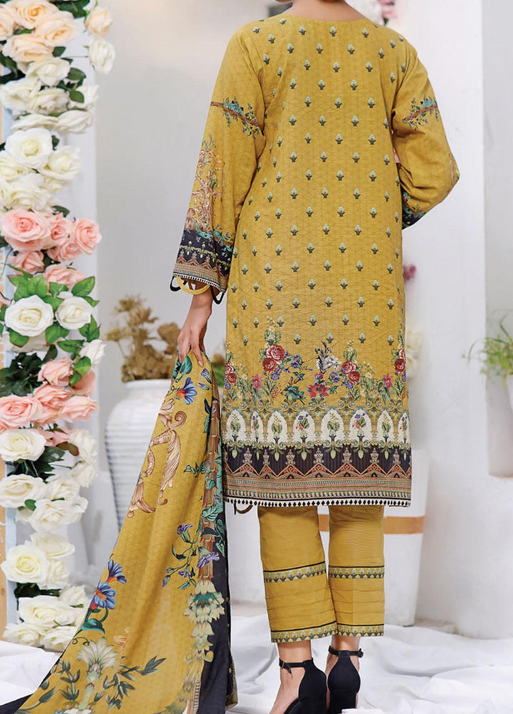 Shahkar by VS Textiles Printed Khaddar Suits Unstitched 3 Piece VS21SHK D-107 - Winter Collection