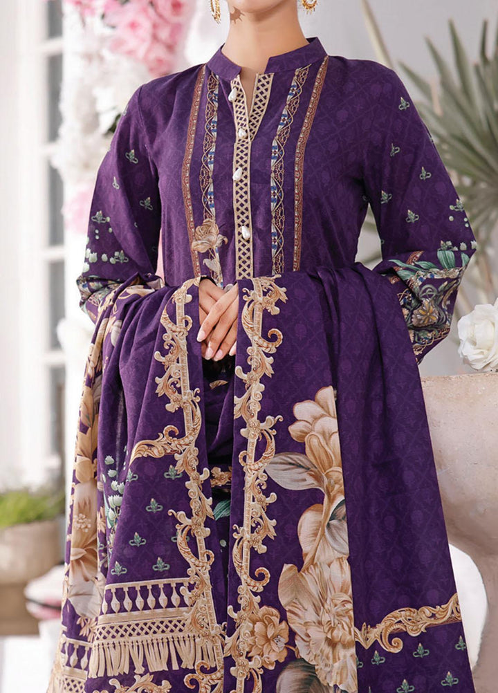 Shahkar by VS Textiles Printed Khaddar Suits Unstitched 3 Piece VS21SHK D-108 - Winter Collection