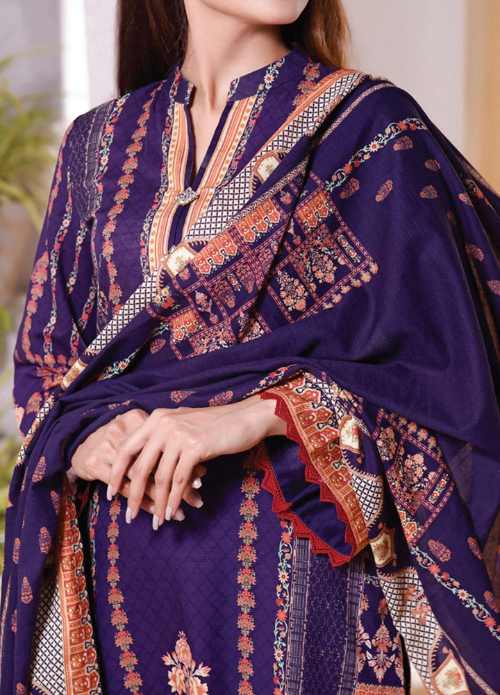 Shahkar by VS Textiles Printed Khaddar Suits Unstitched 3 Piece VS21SHK D-111 - Winter Collection